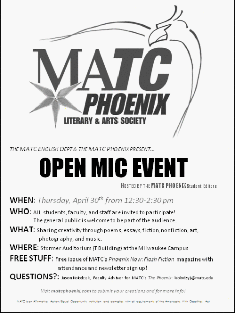 Open Mic 2015 Poster